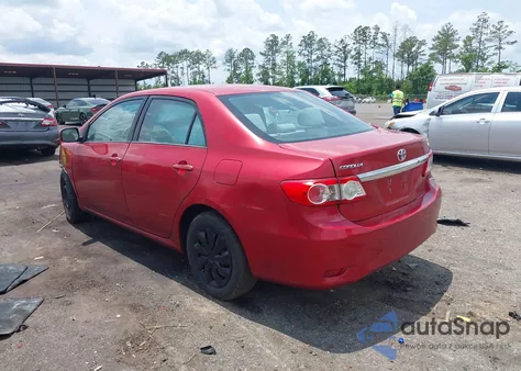 2011 Toyota Corolla Le из США, поврежденный, VIN 2T1BU4EEXBC663593